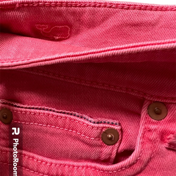 Cranberry Pink Vineyard Vines Denim Skirt | Size 8 - Picture 5 of 9